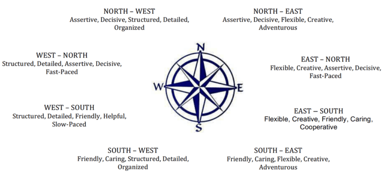 Understanding the 4 Compass Personality Types - 